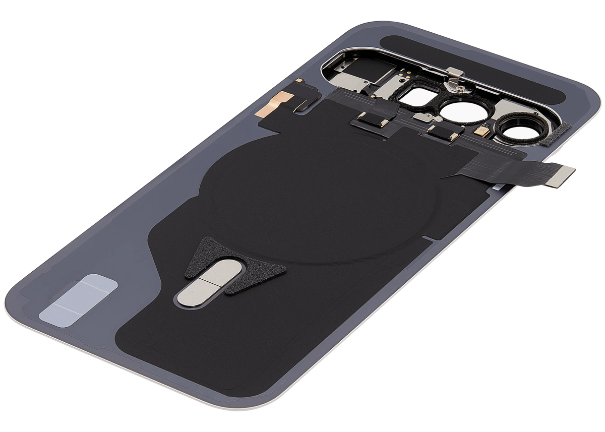 Back Cover Housing With NFC For Google Pixel 10 Pro (Used OEM Pull: Grade A) (Porcelain) - replacement part additional angle