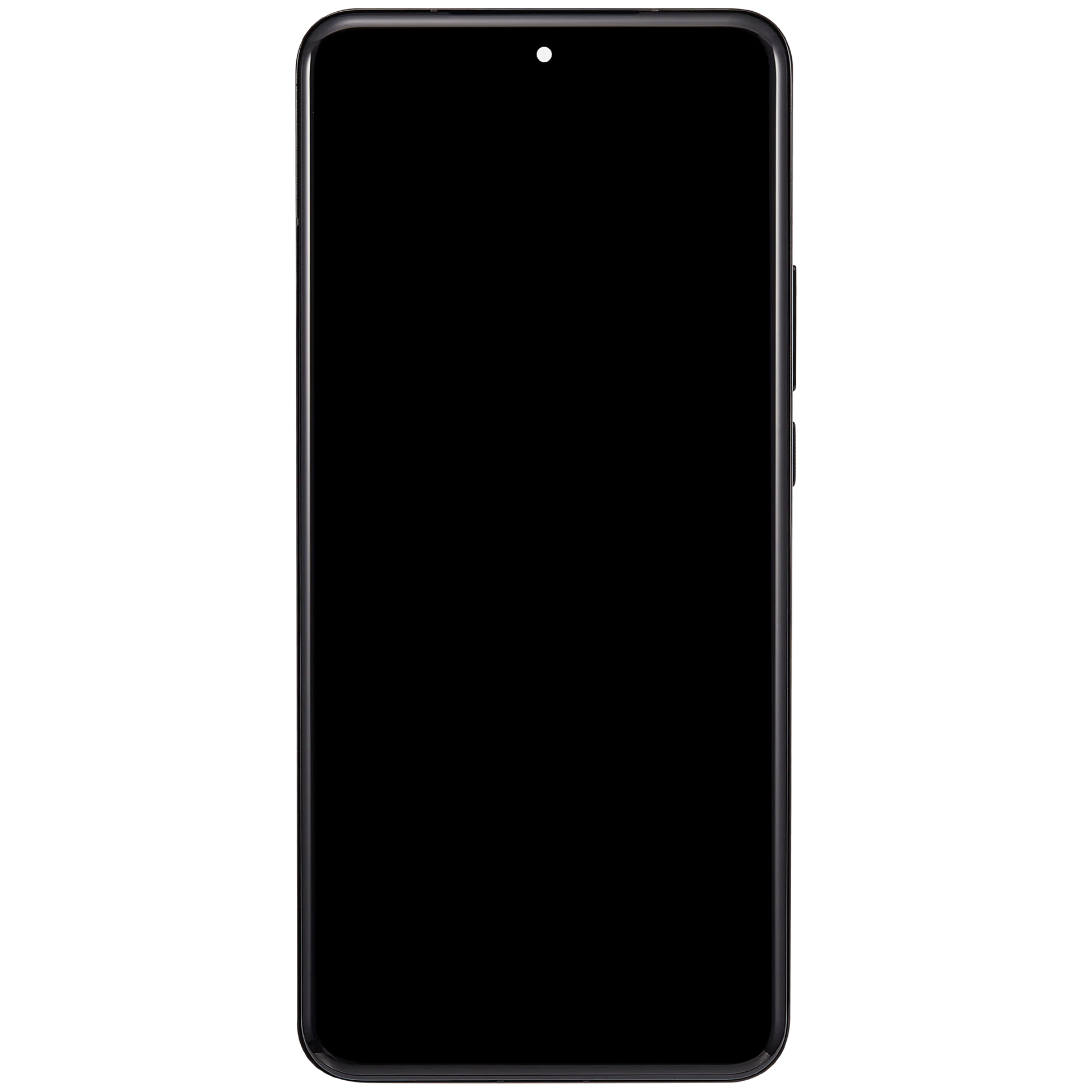 OLED Assembly With Frame For Xiaomi 15 Ultra (Refurbished) (Black) – phone repair part product angle – OLED Display Replacement for phone repair