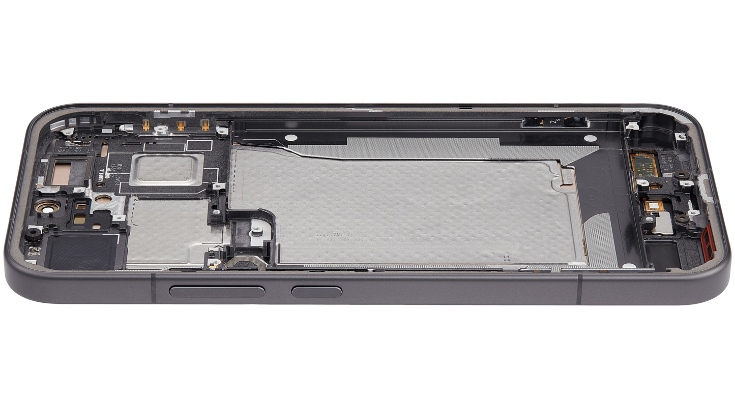 OLED Assembly With Frame For Xiaomi 17 Pro Max (Refurbished) (Black) – phone repair part product angle – OLED Display Replacement for phone repair