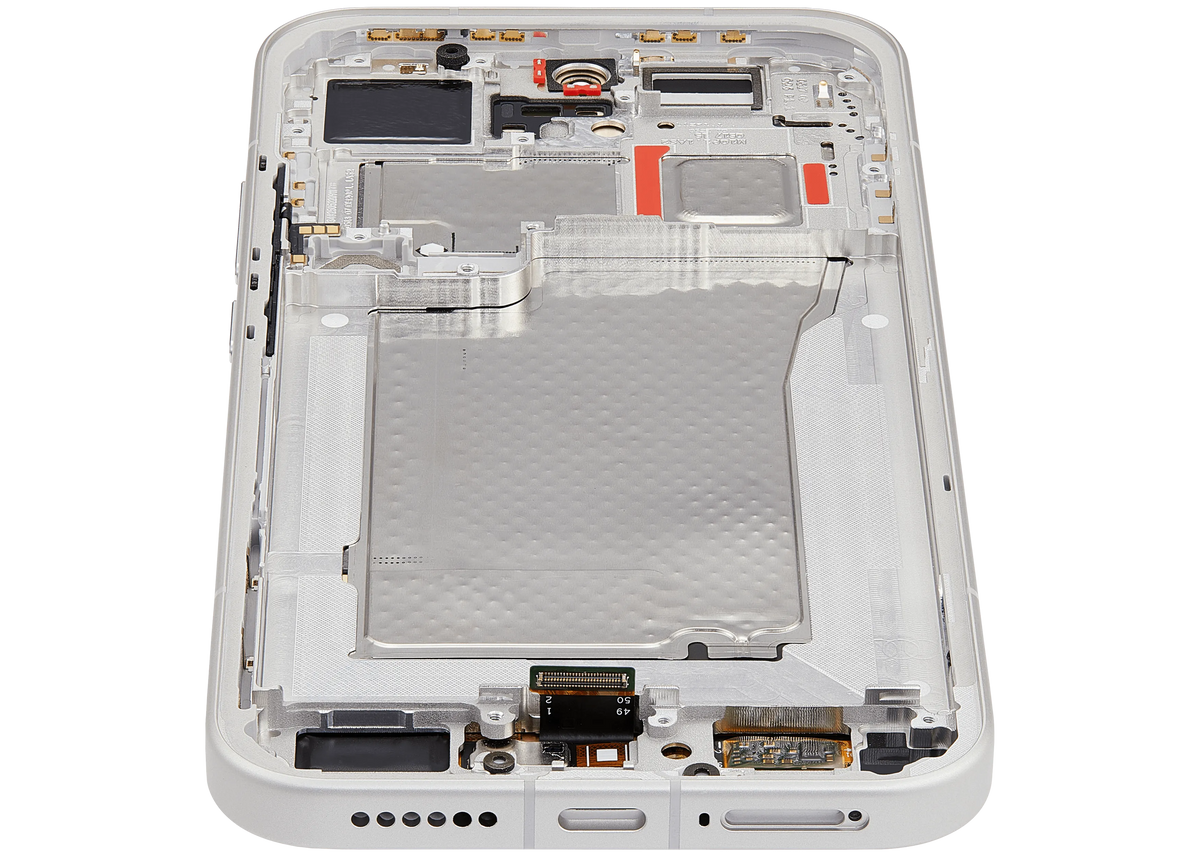 OLED Assembly With Frame For Xiaomi 17 Pro Max (Refurbished) (White) – replacement part secondary product view – OLED Display Replacement for phone repair