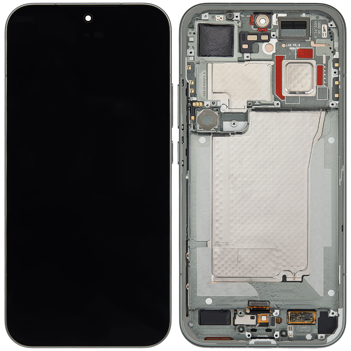 OLED Assembly With Frame For Xiaomi 17 Pro Max (Refurbished) (Green) – repair part compatibility view – OLED Display Replacement for phone repair