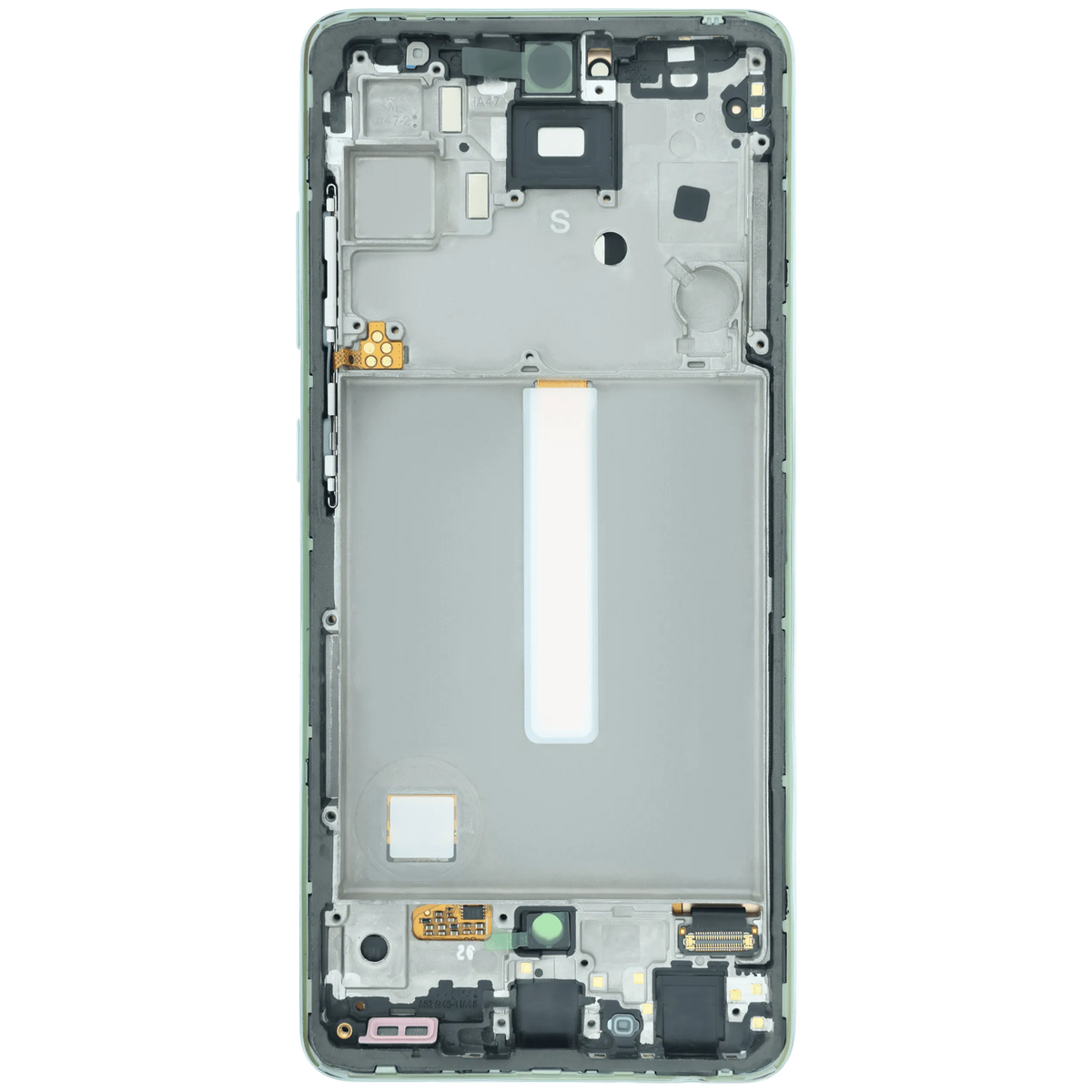 OLED Assembly With Frame For Samsung Galaxy A52s 5G (A528 / 2021) (Service Pack) (Awesome Mint) - product image 3