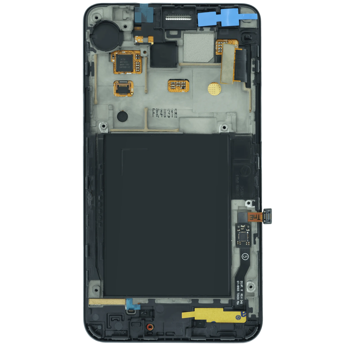 LCD Assembly With Frame For Samsung Galaxy S2 Plus (Service Pack) (White) - replacement part SKU 107182199374 product image 3