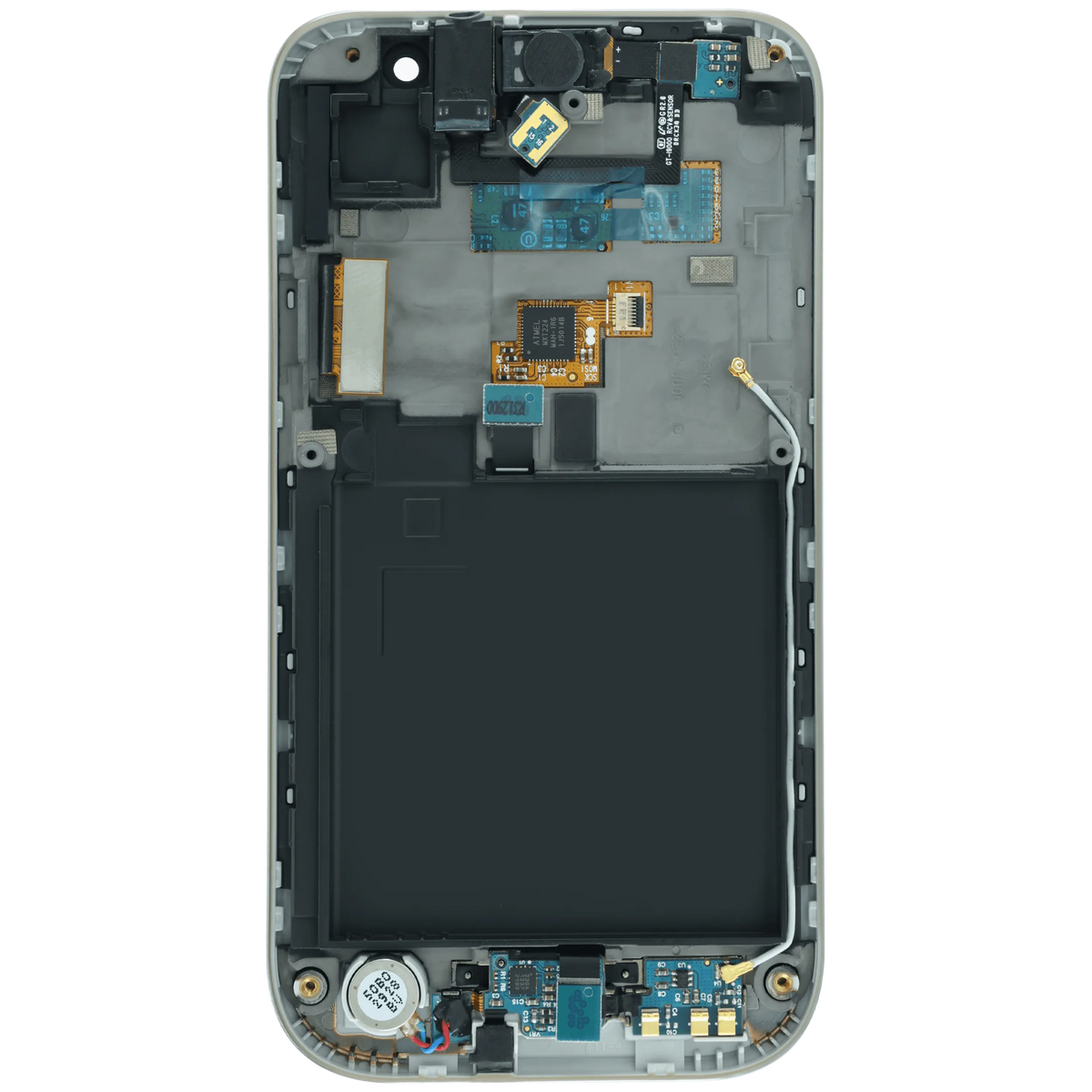LCD Assembly With Frame For Samsung Galaxy S1 (Service Pack) (White) - replacement part SKU 107182199376 product image 3