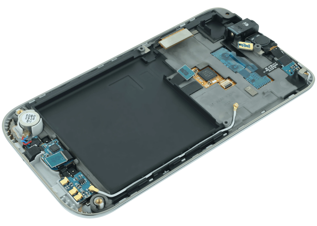 LCD Assembly With Frame For Samsung Galaxy S1 (Service Pack) (White) - replacement part SKU 107182199376 product image 4