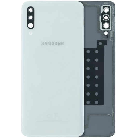 Back Cover With Camera Lens For Samsung Galaxy A70 (A705) (Service Pack) (White) - product image 1