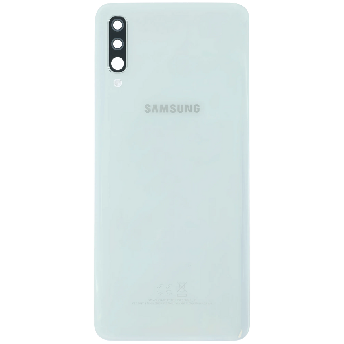 Back Cover With Camera Lens For Samsung Galaxy A70 (A705) (Service Pack) (White) - product image 2
