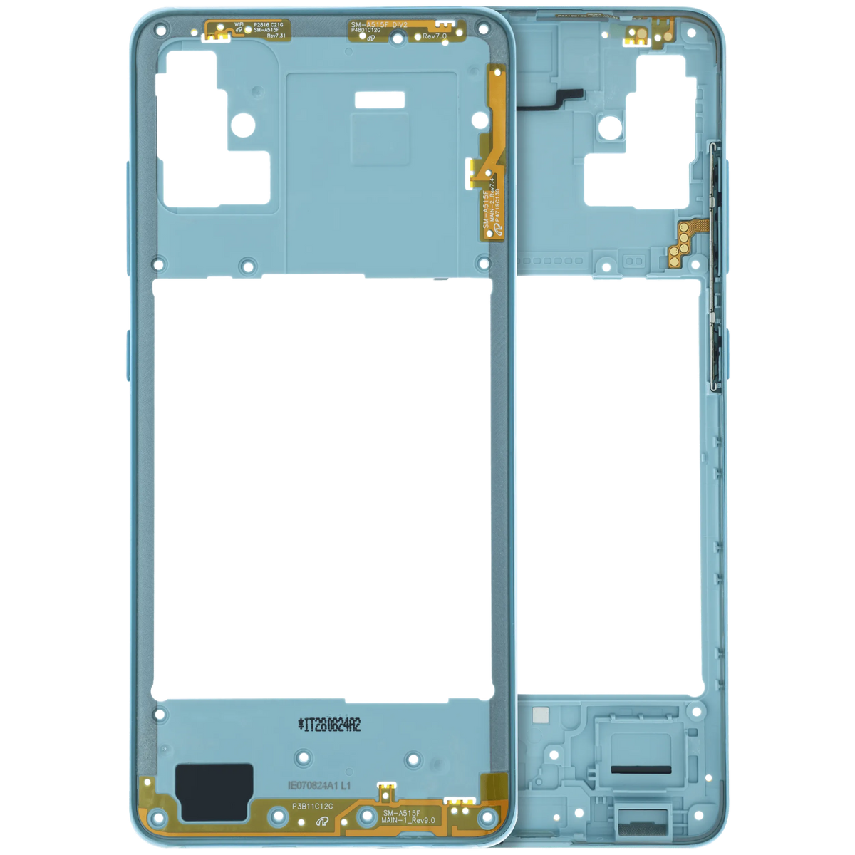 Mid-Frame Housing For Samsung Galaxy A51 (A515) (Service Pack) (Blue) - product image 1