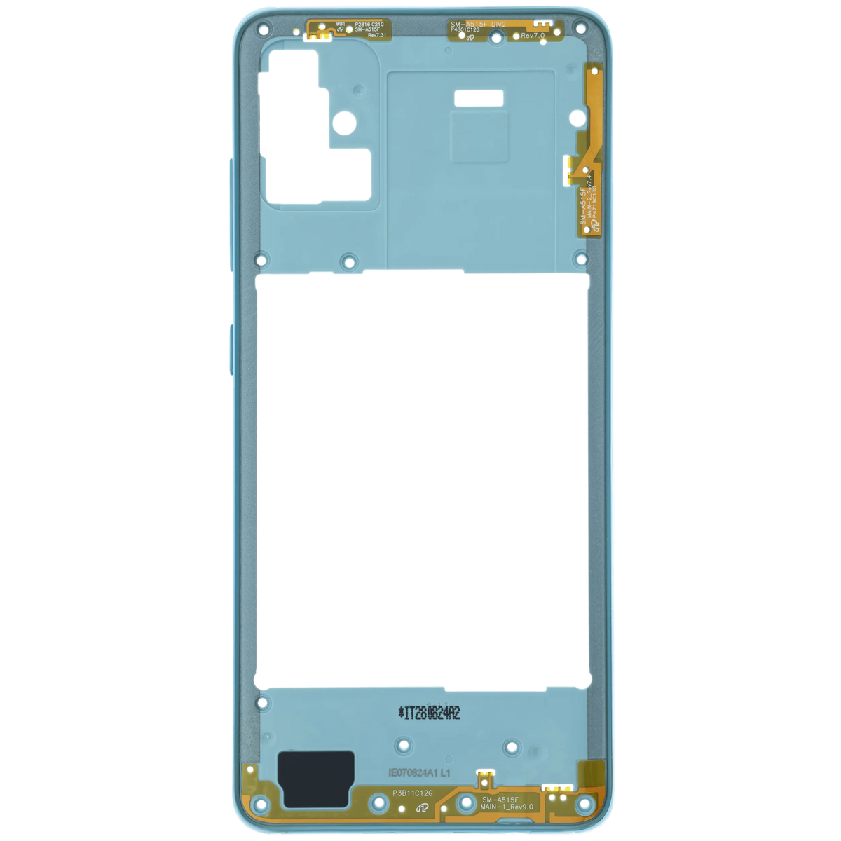 Mid-Frame Housing For Samsung Galaxy A51 (A515) (Service Pack) (Blue) - product image 2
