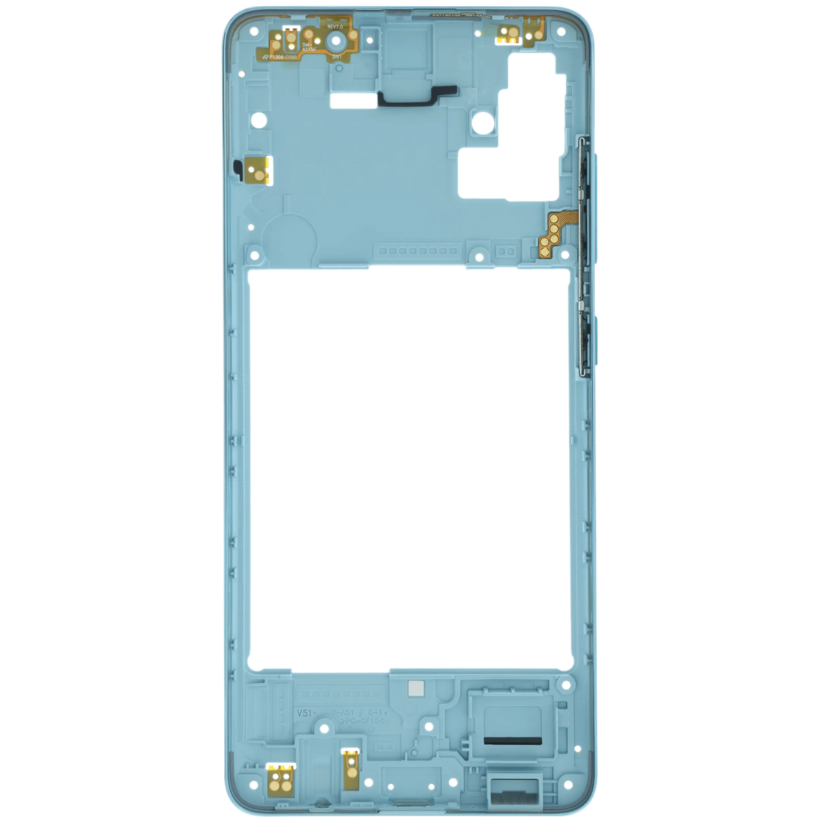Mid-Frame Housing For Samsung Galaxy A51 (A515) (Service Pack) (Blue) - product image 3