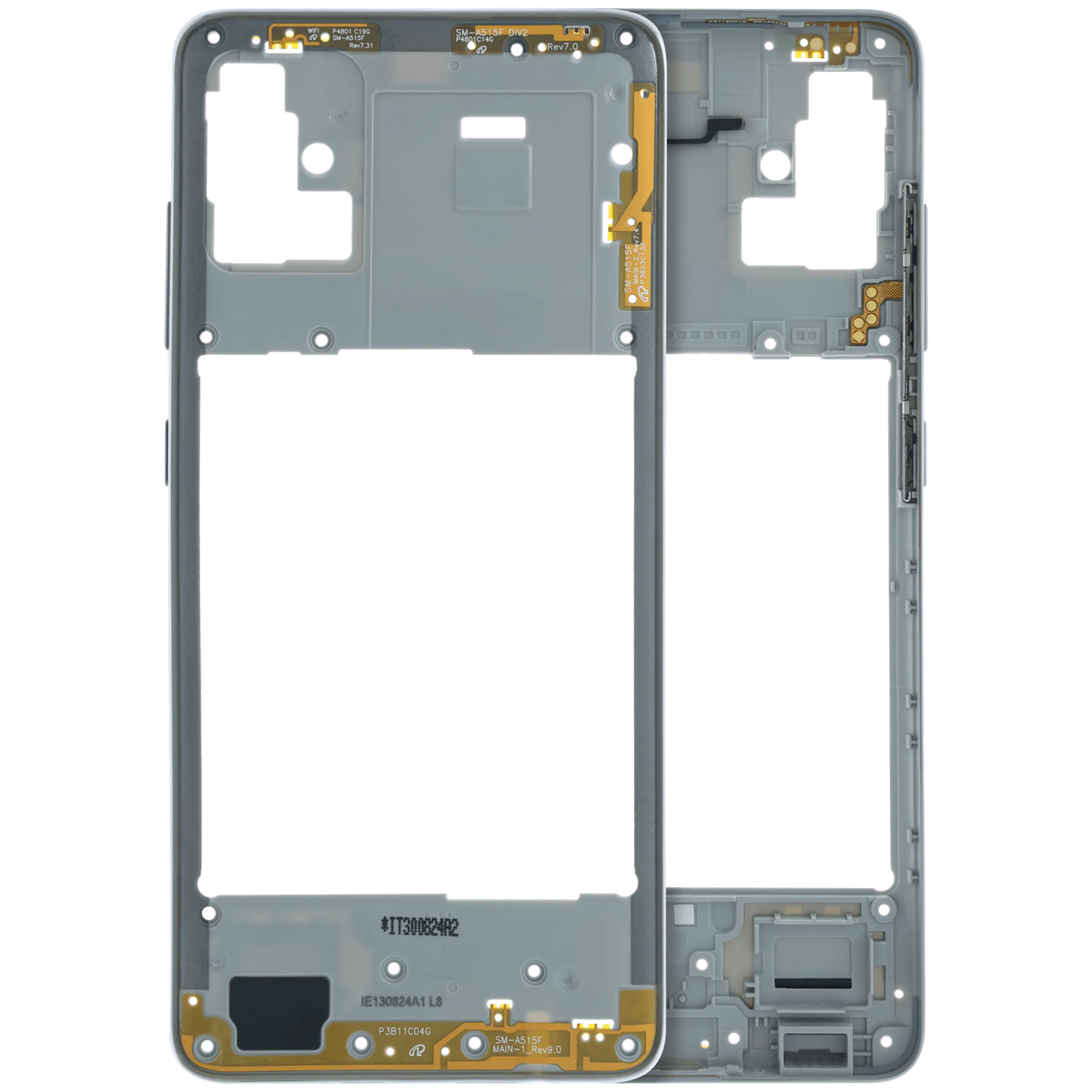 Mid-Frame Housing For Samsung Galaxy A51 (A515) (Service Pack) (White) - product image 1
