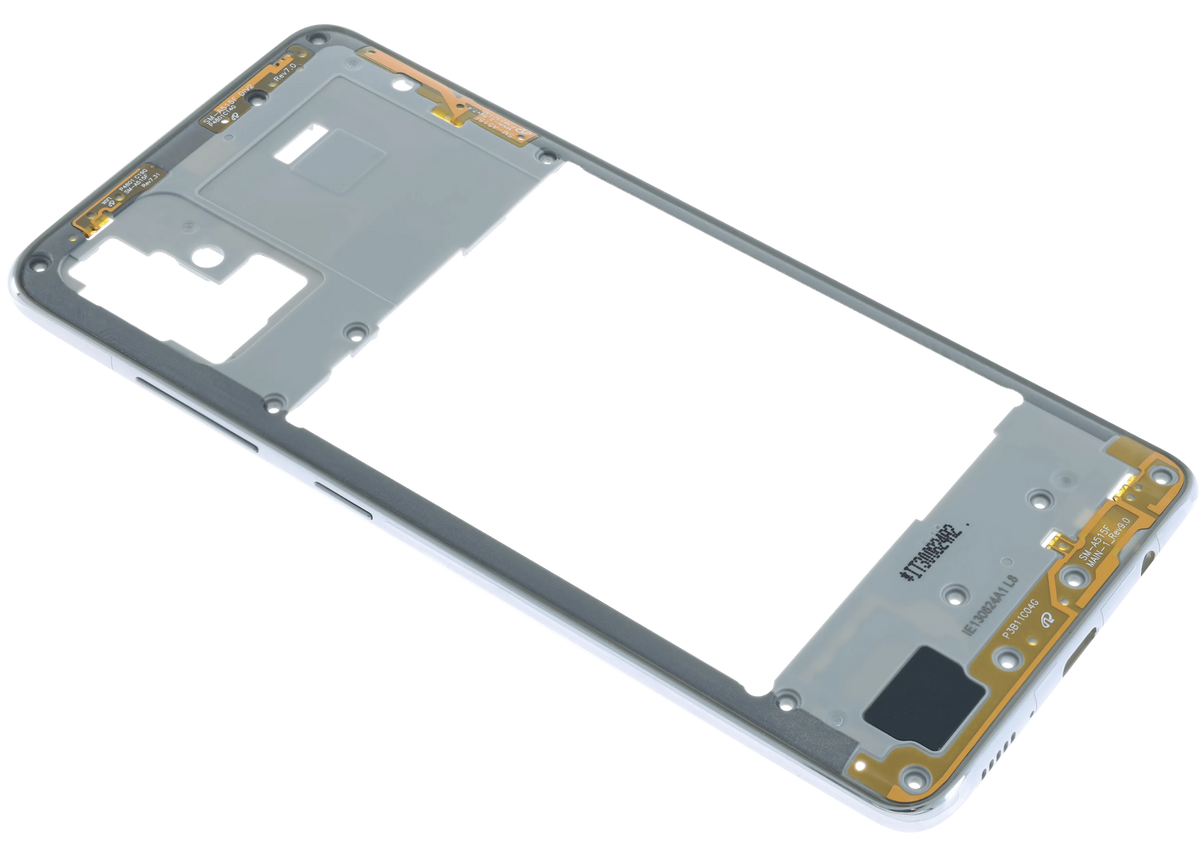 Mid-Frame Housing For Samsung Galaxy A51 (A515) (Service Pack) (White) - product image 4