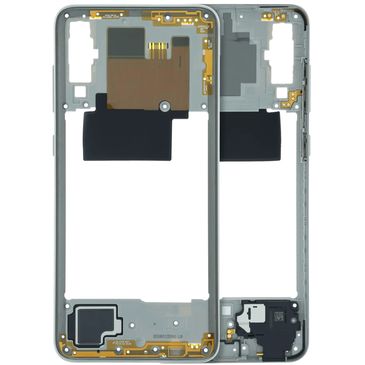 Mid-Frame Housing Compatible For Samsung Galaxy A70 (A705) (Service Pack) (White) - product image 1