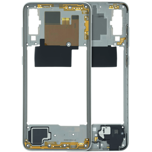 Mid-Frame Housing Compatible For Samsung Galaxy A70 (A705) (Service Pack) (White) - product image 1