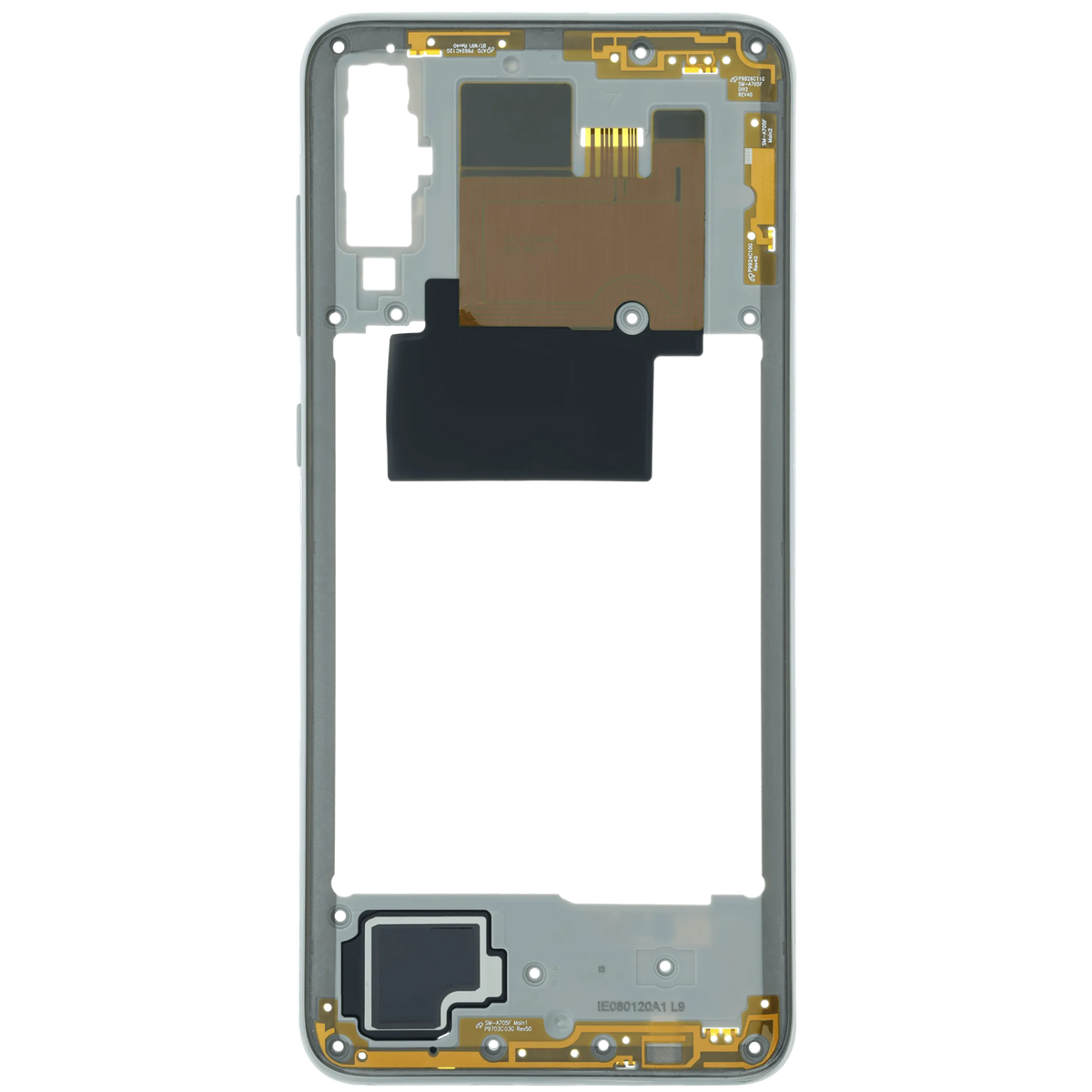 Mid-Frame Housing Compatible For Samsung Galaxy A70 (A705) (Service Pack) (White) - product image 2