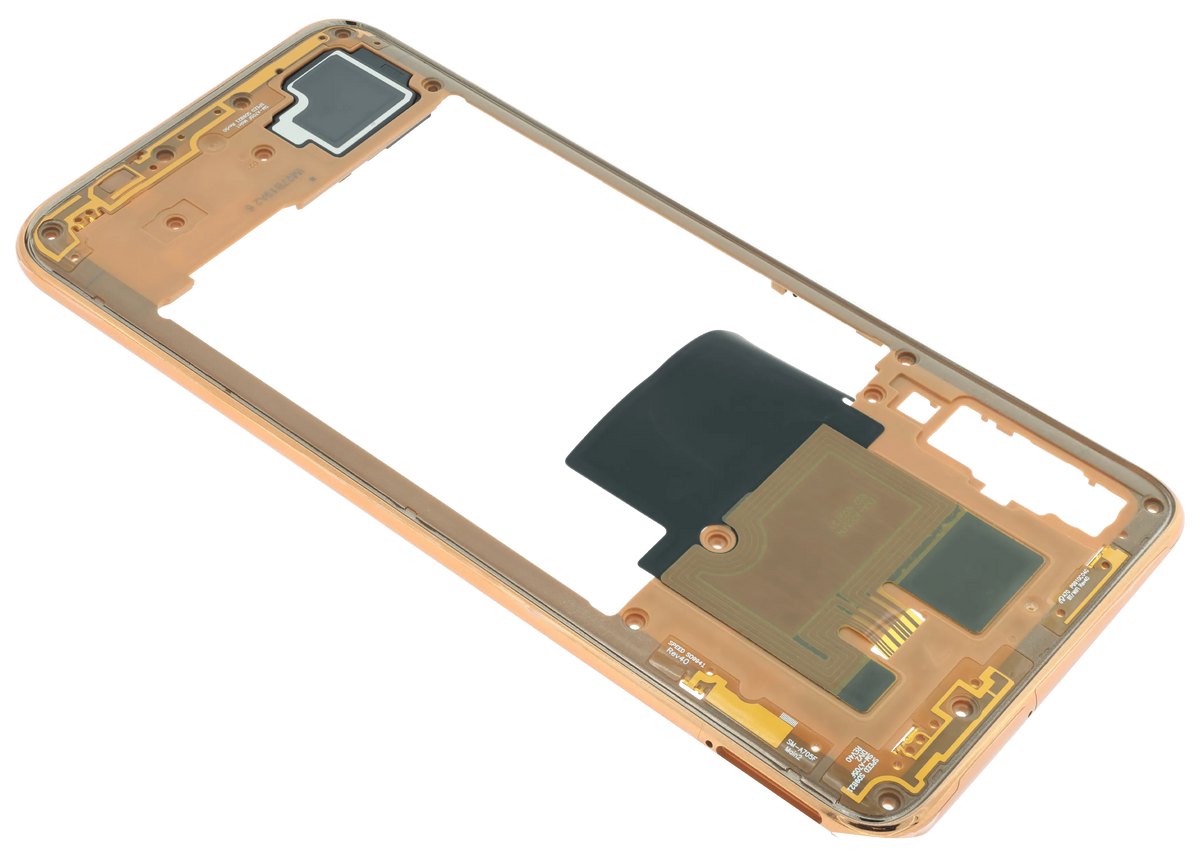 Mid-Frame Housing Compatible For Samsung Galaxy A70 (A705) (Service Pack) (Orange) - product image 5