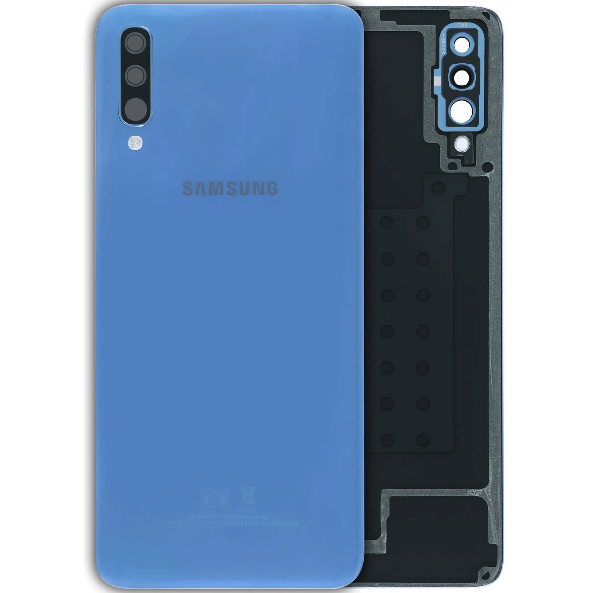 Back Cover With Camera Lens For Samsung Galaxy A70 (A705 / 2019) (Service Pack) (Blue) - product image 1
