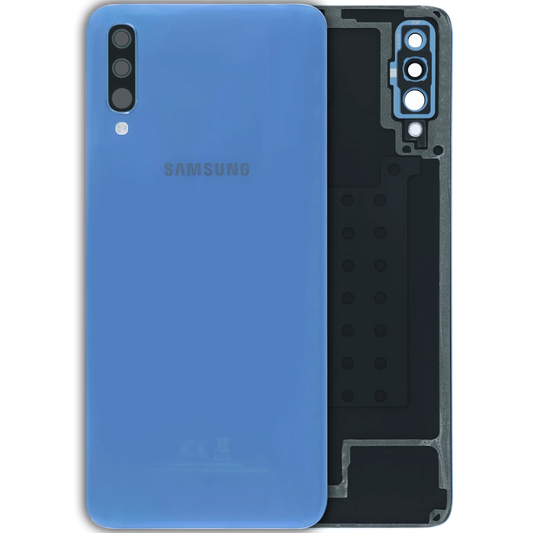 Back Cover With Camera Lens For Samsung Galaxy A70 (A705 / 2019) (Service Pack) (Blue) - product image 1