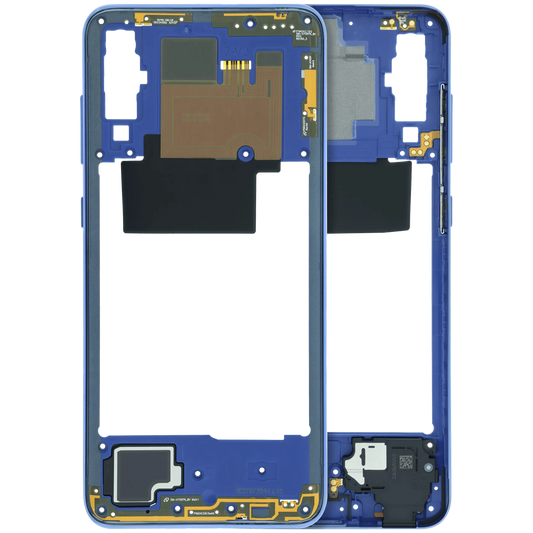 Mid-Frame Housing Compatible For Samsung Galaxy A70 (A705) (Service Pack) (Blue) - product image 1