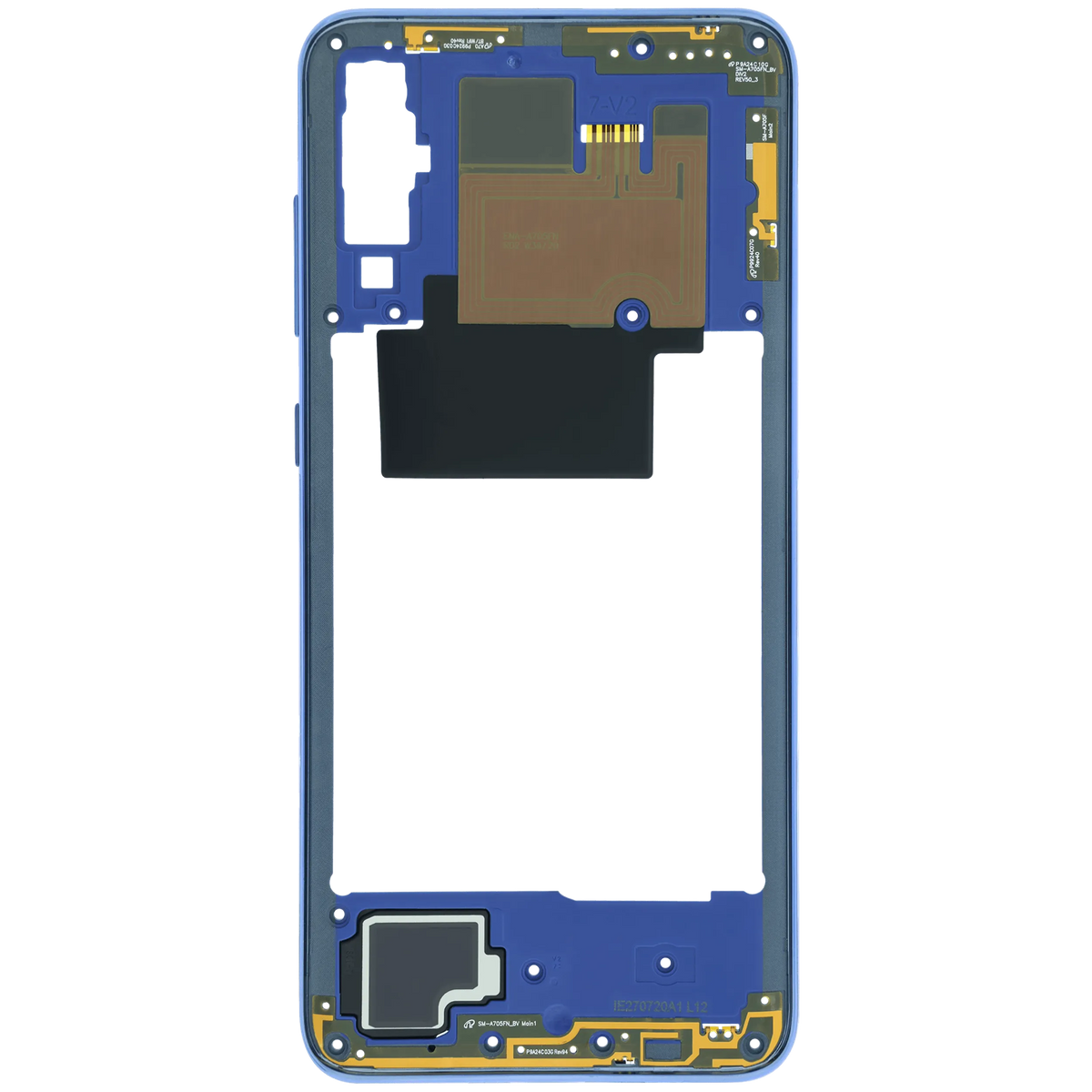 Mid-Frame Housing Compatible For Samsung Galaxy A70 (A705) (Service Pack) (Blue) - product image 2