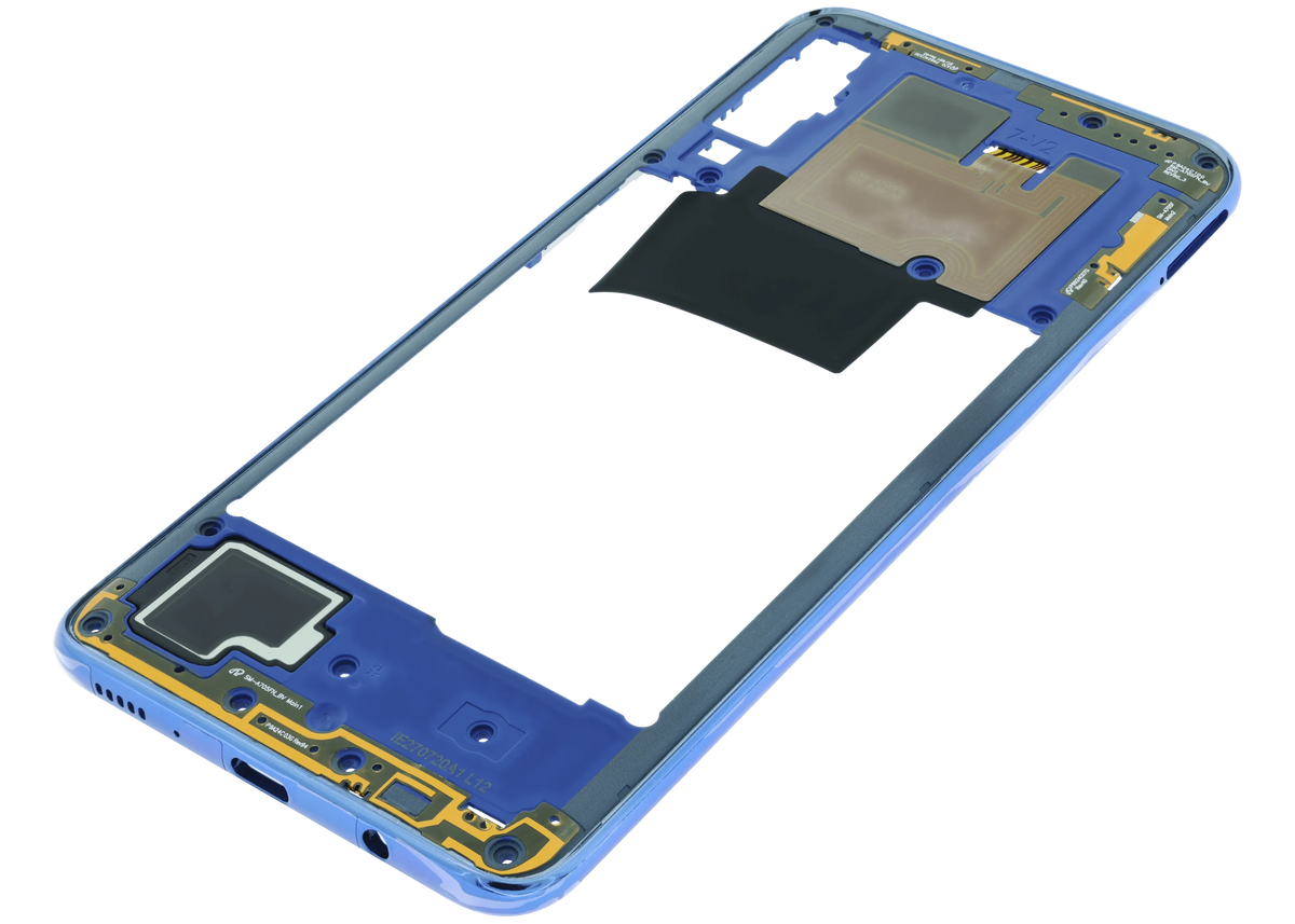 Mid-Frame Housing Compatible For Samsung Galaxy A70 (A705) (Service Pack) (Blue) - product image 4