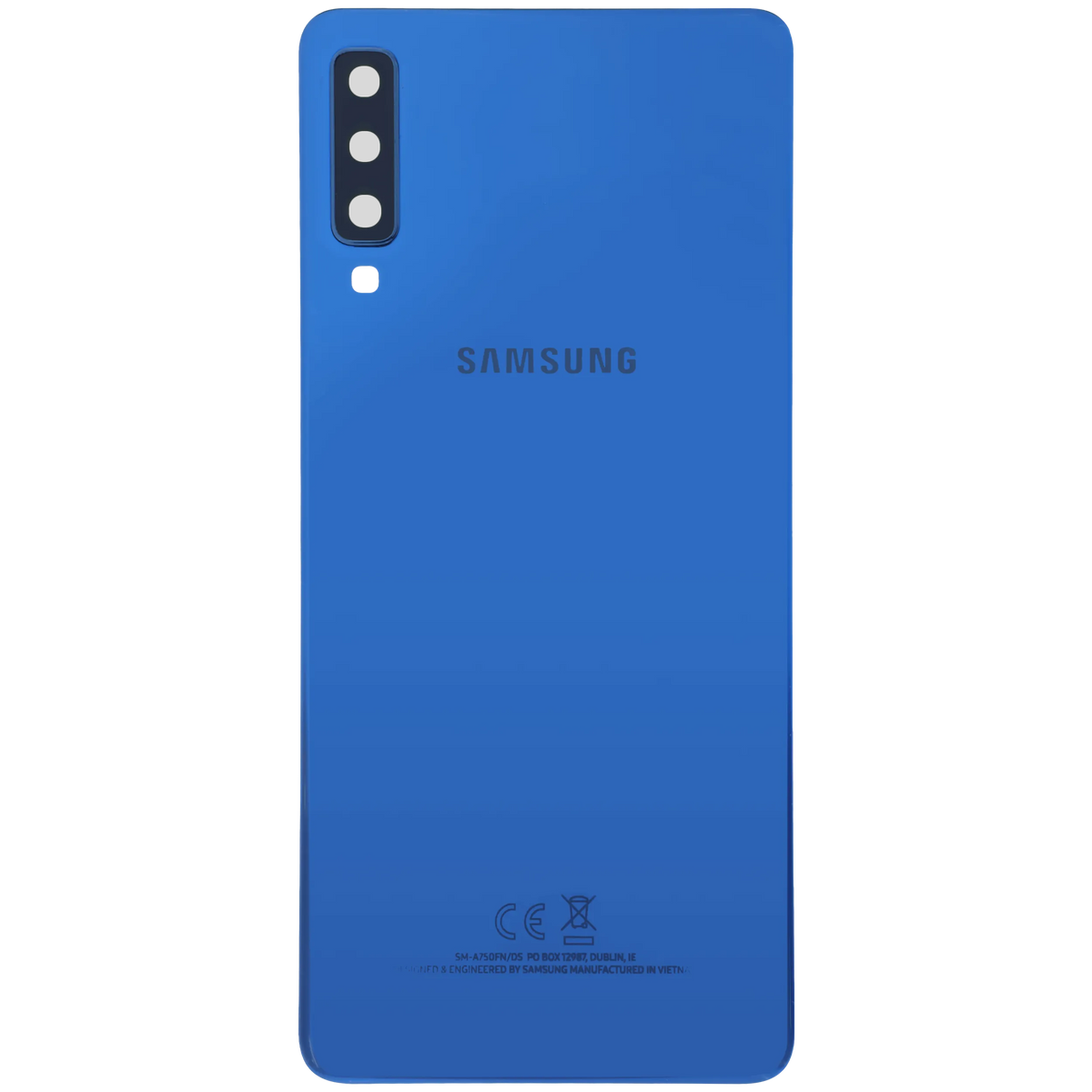 Back Cover With Camera Lens For Samsung Galaxy A7 (A750 / 2018) (Service Pack) (Blue) - product image 2