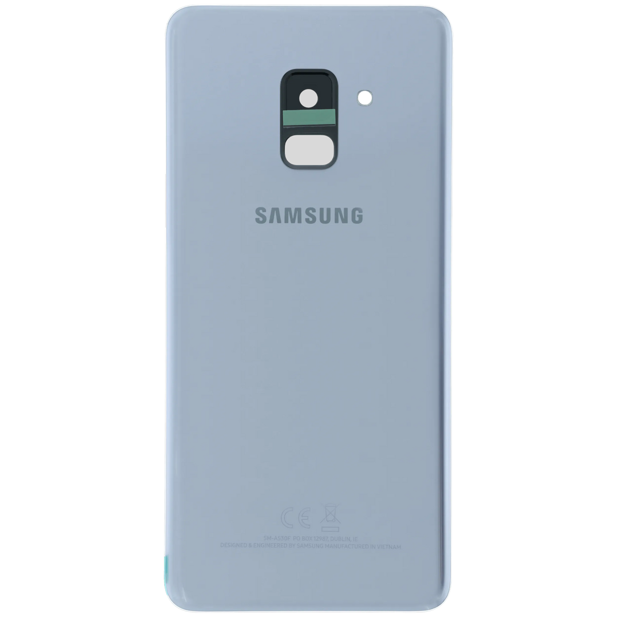 Back Cover With Camera Lens For Samsung Galaxy A8 (A530 / 2018) (Service Pack) (Gray) - product image 2