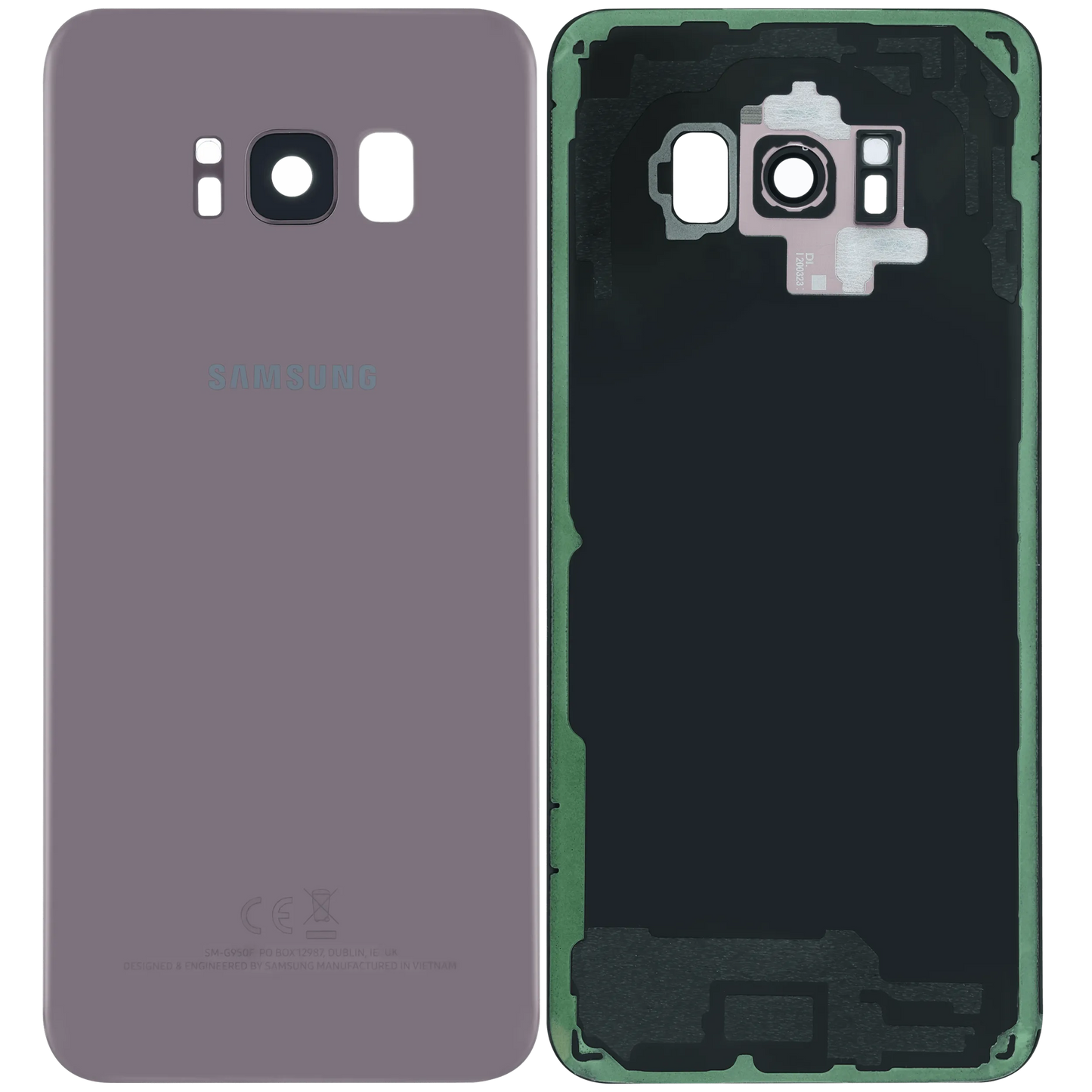 Back cover For Samsung Galaxy S8 (Service Pack) (Pink)