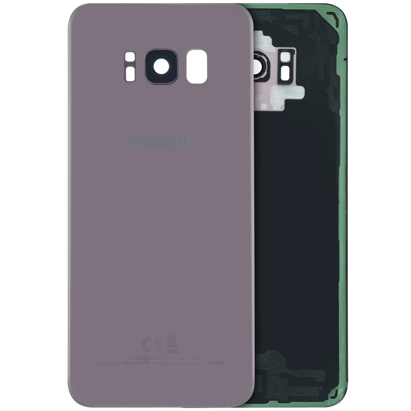 Back cover For Samsung Galaxy S8 (Service Pack) (Pink)