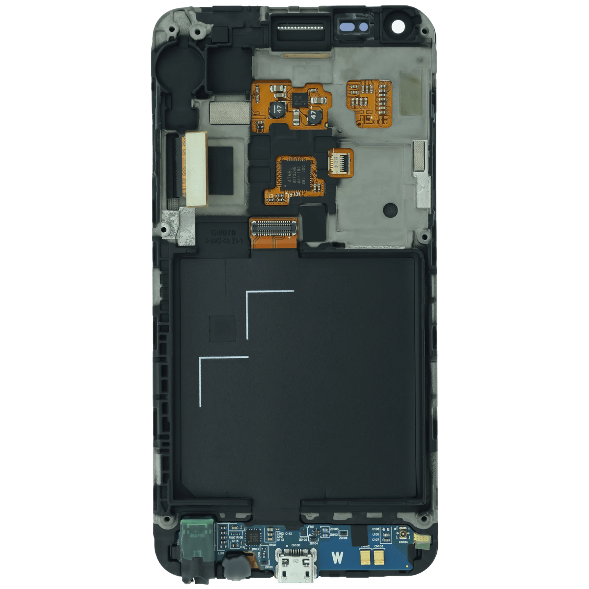 OLED Assembly With Frame For Samsung Galaxy S Advance GT-i9070 (Service Pack) (Black) - replacement part SKU 107182200093 product image 3