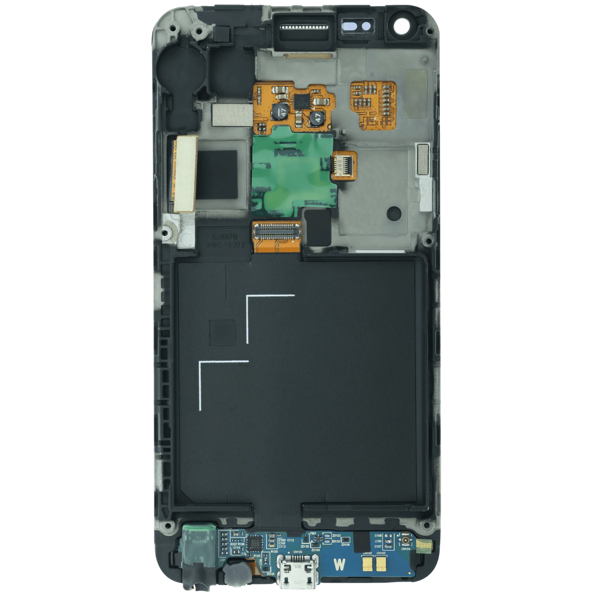 OLED Assembly With Frame For Samsung Galaxy S Advance GT-i9070 (Service Pack) (White) - replacement part SKU 107182200094 product image 3