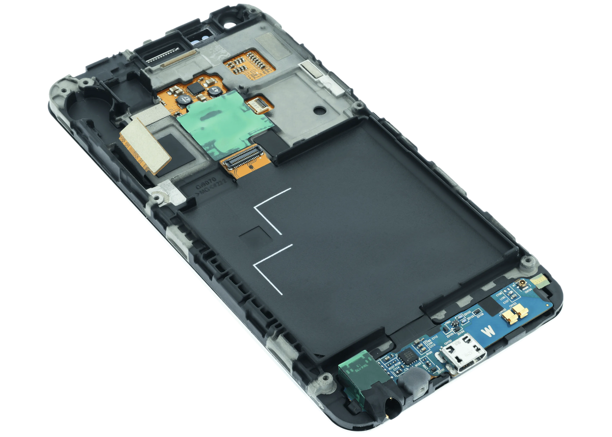 OLED Assembly With Frame For Samsung Galaxy S Advance GT-i9070 (Service Pack) (White) - replacement part SKU 107182200094 product image 4