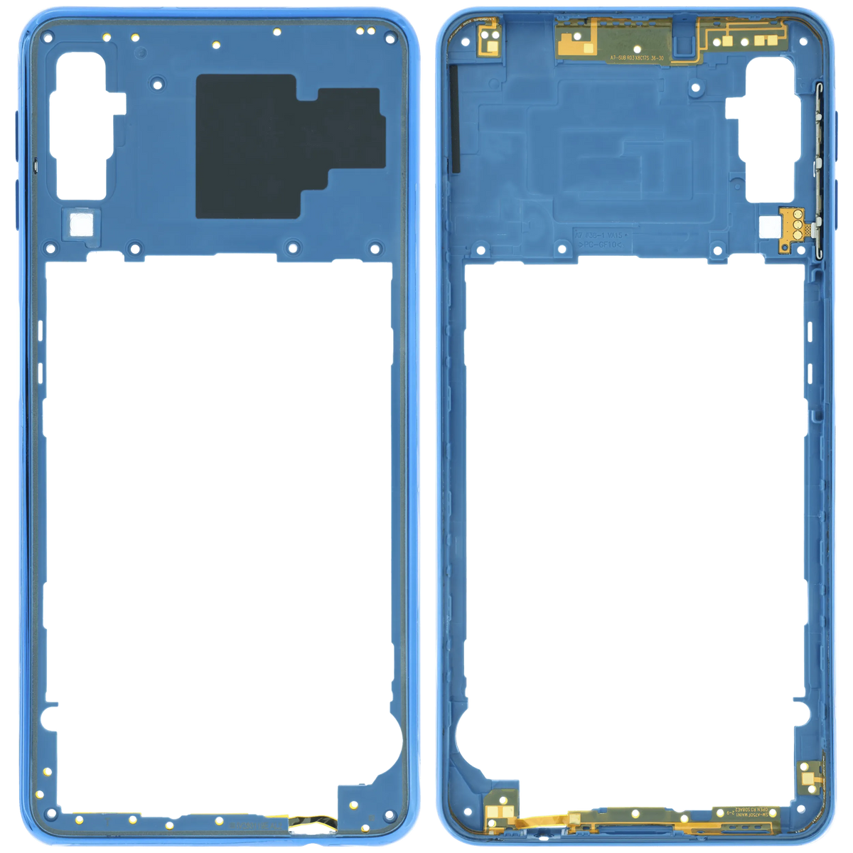 Mid Frame Housing For Samsung Galaxy A7 (A750 / 2018 ) (Service Pack) (Blue) - product image 6