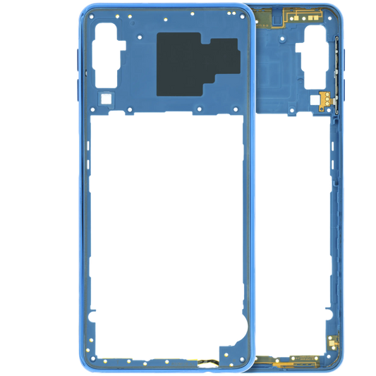 Mid Frame Housing For Samsung Galaxy A7 (A750 / 2018 ) (Service Pack) (Blue) - product image 1