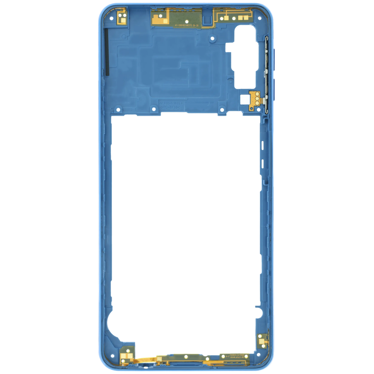 Mid Frame Housing For Samsung Galaxy A7 (A750 / 2018 ) (Service Pack) (Blue) - product image 3