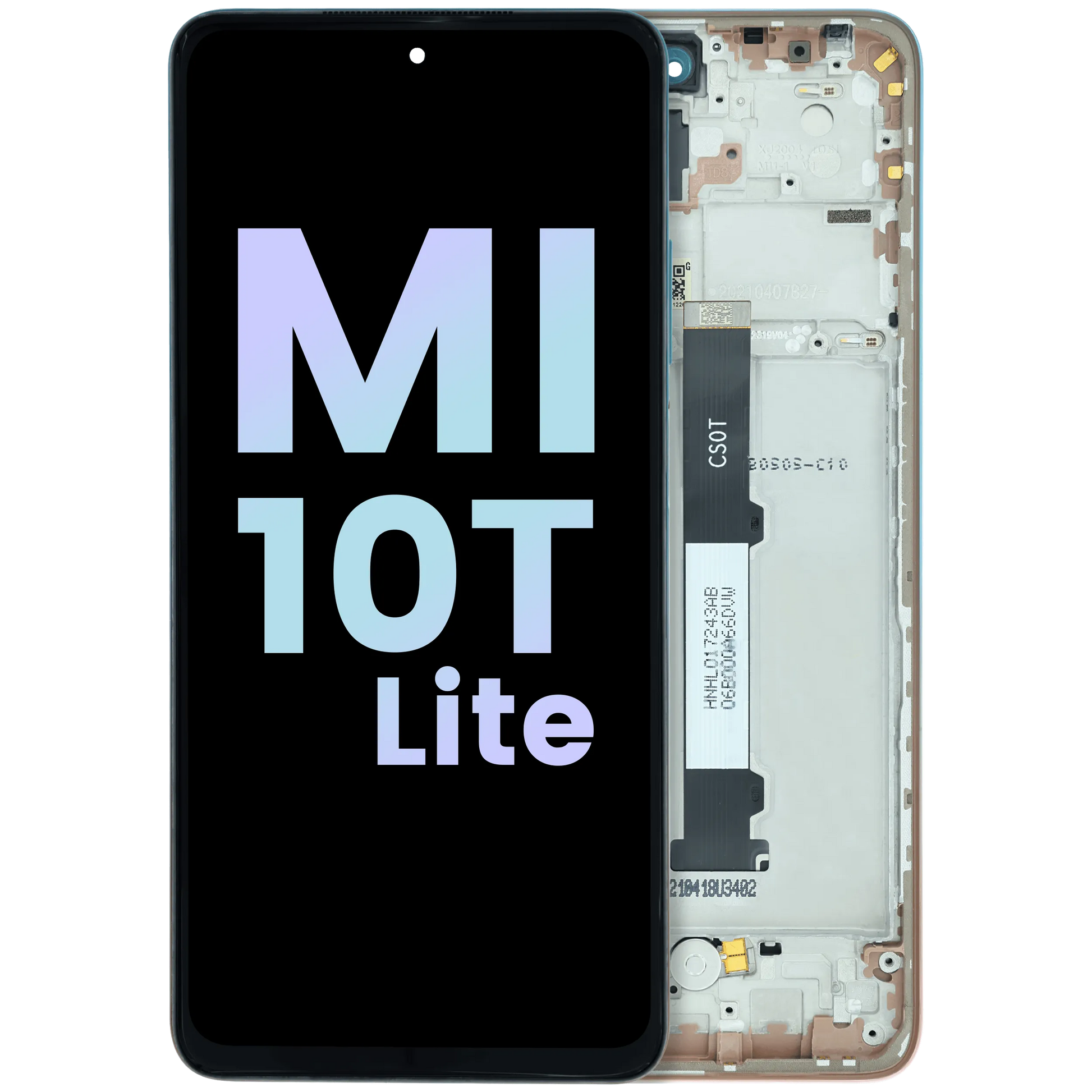 LCD Assembly With Frame For Xiaomi Mi 10T Lite 5G (Genuine) (Rose Gold) - replacement part product image SKU 107182200674 - image 1