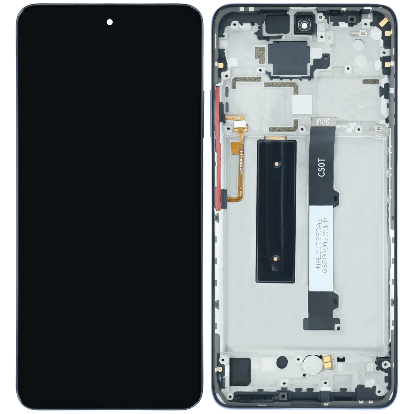 LCD Assembly With Frame For Xiaomi Mi 10T Lite 5G (Genuine) (Gray) - device repair spare component image SKU 107182200675 - image 6