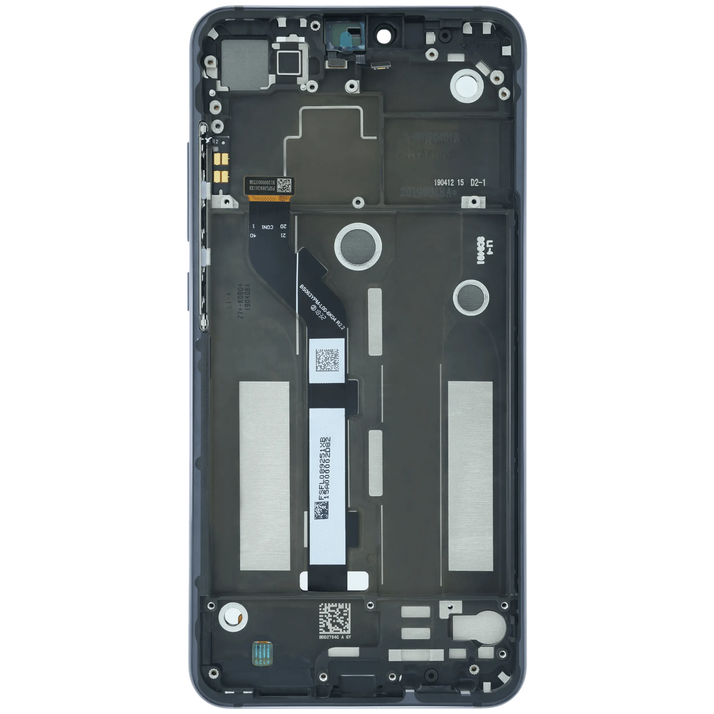 LCD Assembly With Frame For Xiaomi Mi 8 Lite (Genuine) (Black) - service part product photo SKU 107182200698 - image 5