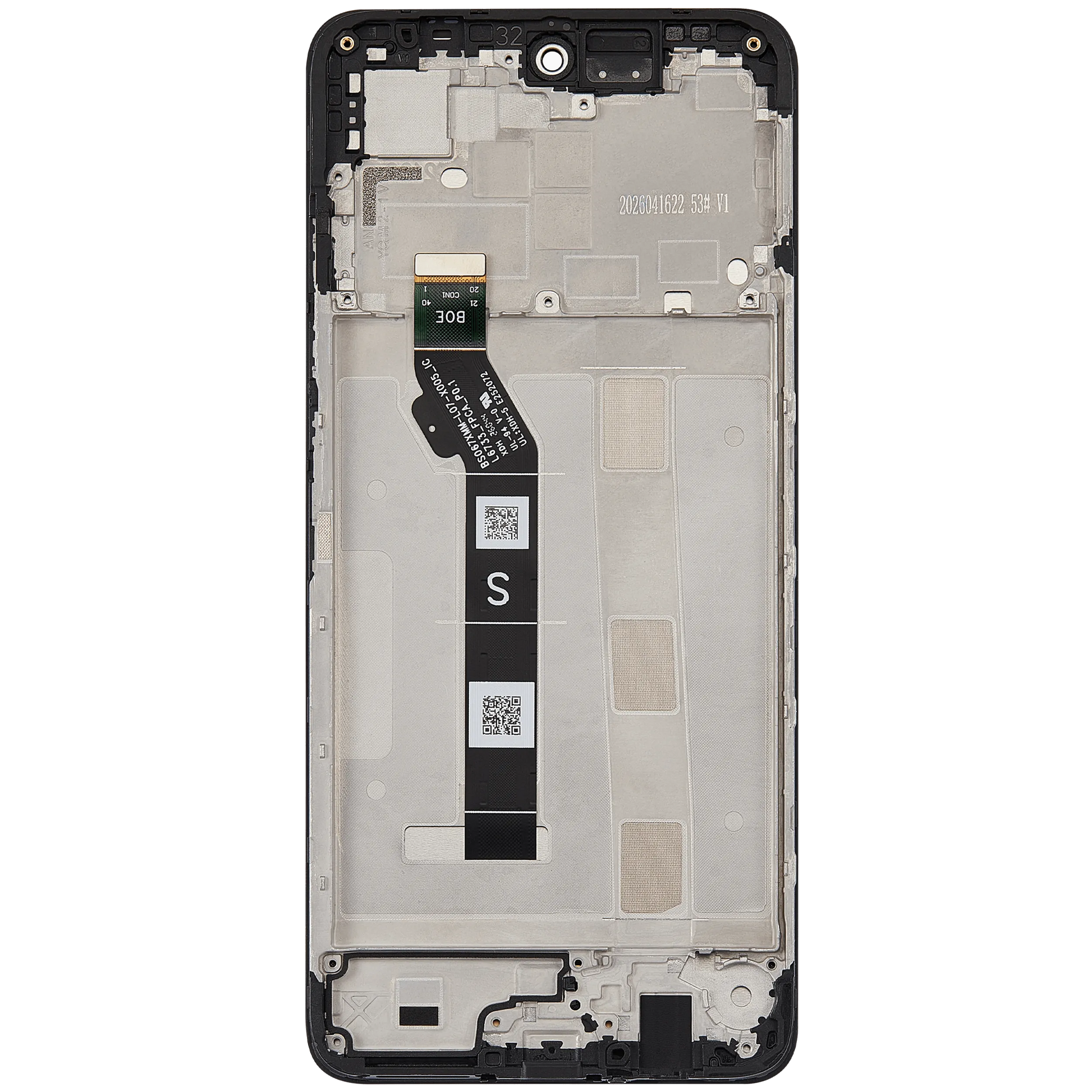 LCD Assembly With Frame For Motorola Moto G47 (XT2625-1-2 / 2026) / G77 Power (XT2625-12/2026) (Refurbished) (All replacement part SKU 107182228149 image 7
