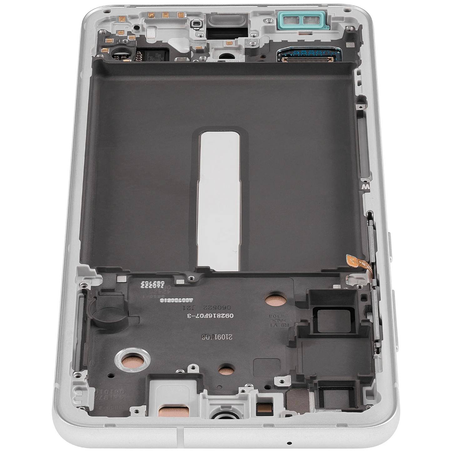 OLED Assembly With Frame For Samsung Galaxy S21 FE 5G (US & International Version) (Aftermarket Plus) (120Hz) (White)