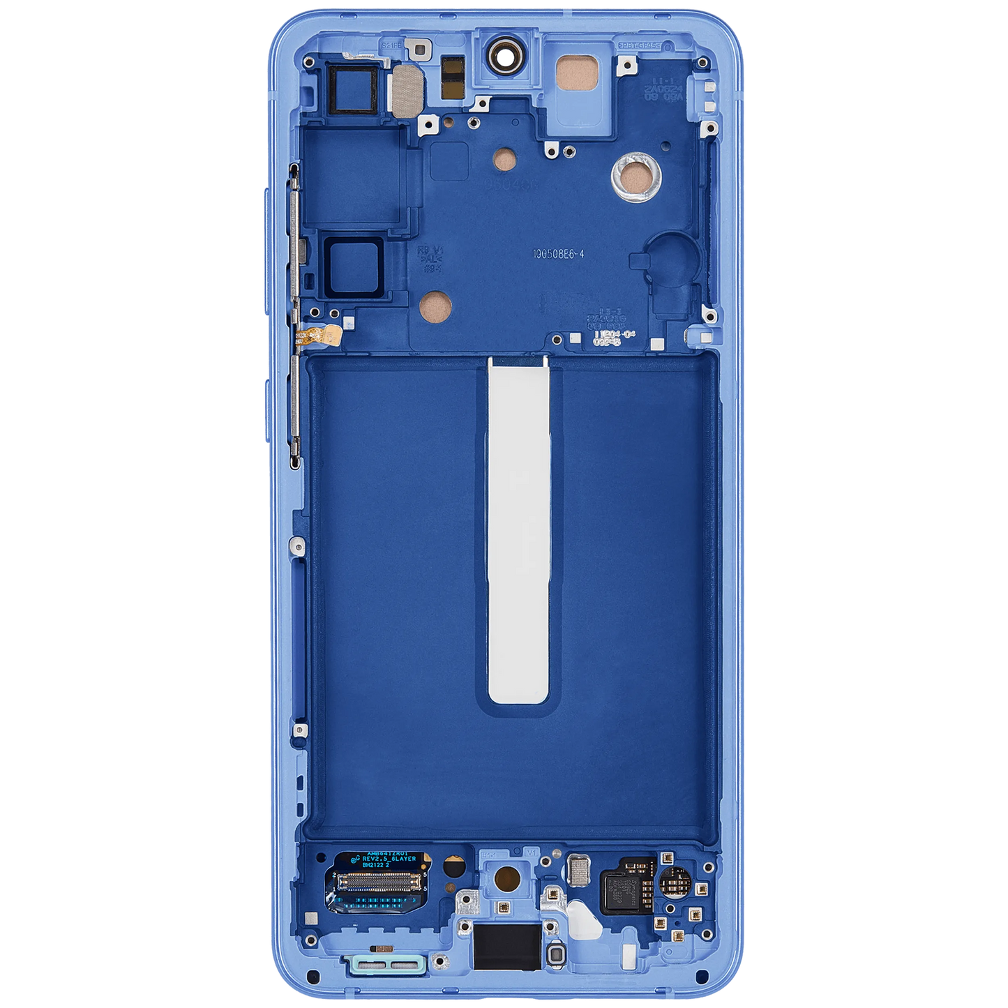 OLED Assembly With Frame For Samsung Galaxy S21 FE 5G (US & International Version) (Aftermarket Plus) (120Hz) (Blue)