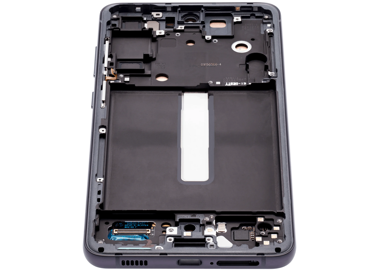 OLED Assembly With Frame For Samsung Galaxy S21 FE 5G (US & International Version) (Aftermarket Plus) (120Hz) (Graphite)