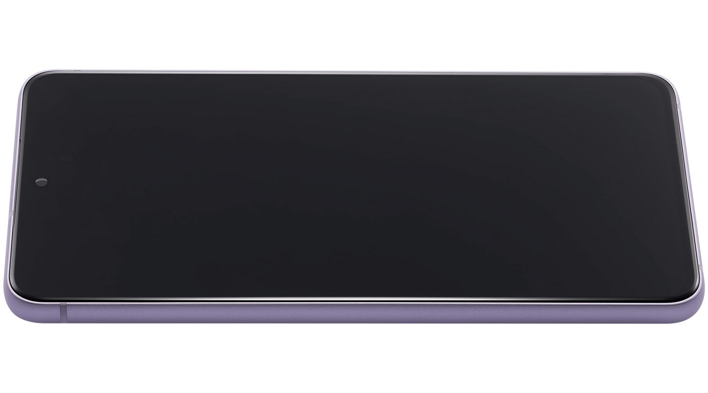 OLED Assembly With Frame For Samsung Galaxy S21 FE 5G (US & International Version) (Aftermarket Plus) (120Hz) (Lavender)