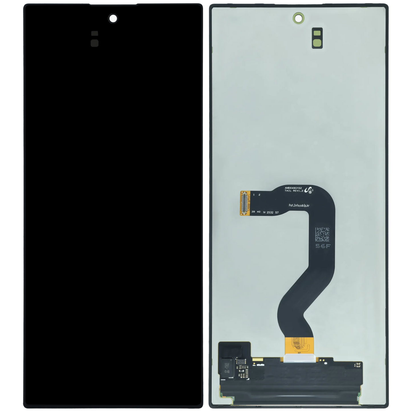 Outer OLED Assembly For Samsung Galaxy Z Fold 7 5G (Used OEM Pull Grade A) (All Colors)