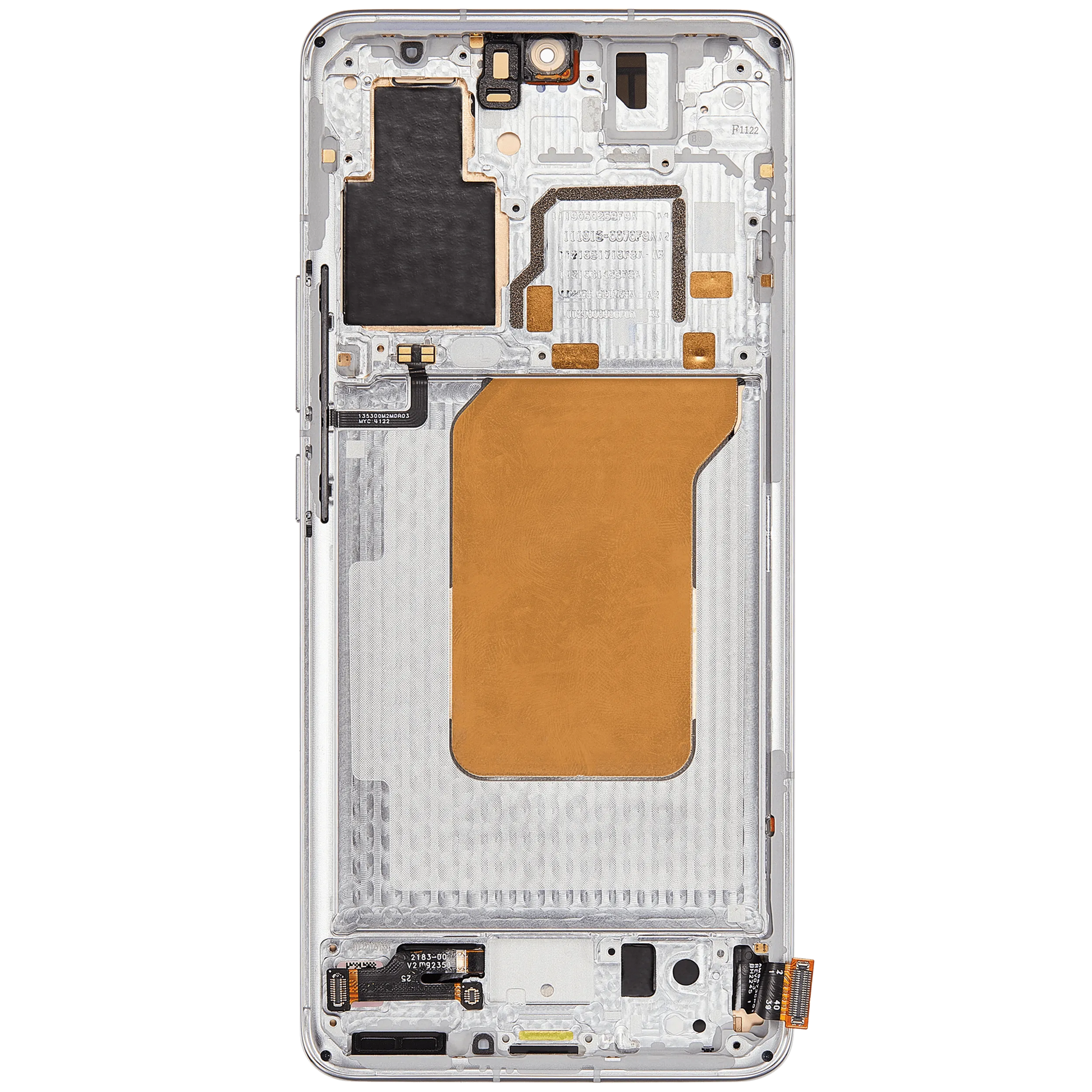 OLED Assembly With Frame For Xiaomi 13 Pro (Aftermarket Plus) (White) – device repair component close-up – OLED Display Replacement for phone repair