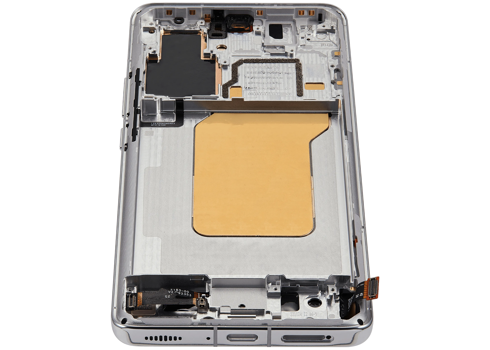 OLED Assembly With Frame For Xiaomi 13 Pro (Aftermarket Plus) (White) – phone repair part product angle – OLED Display Replacement for phone repair