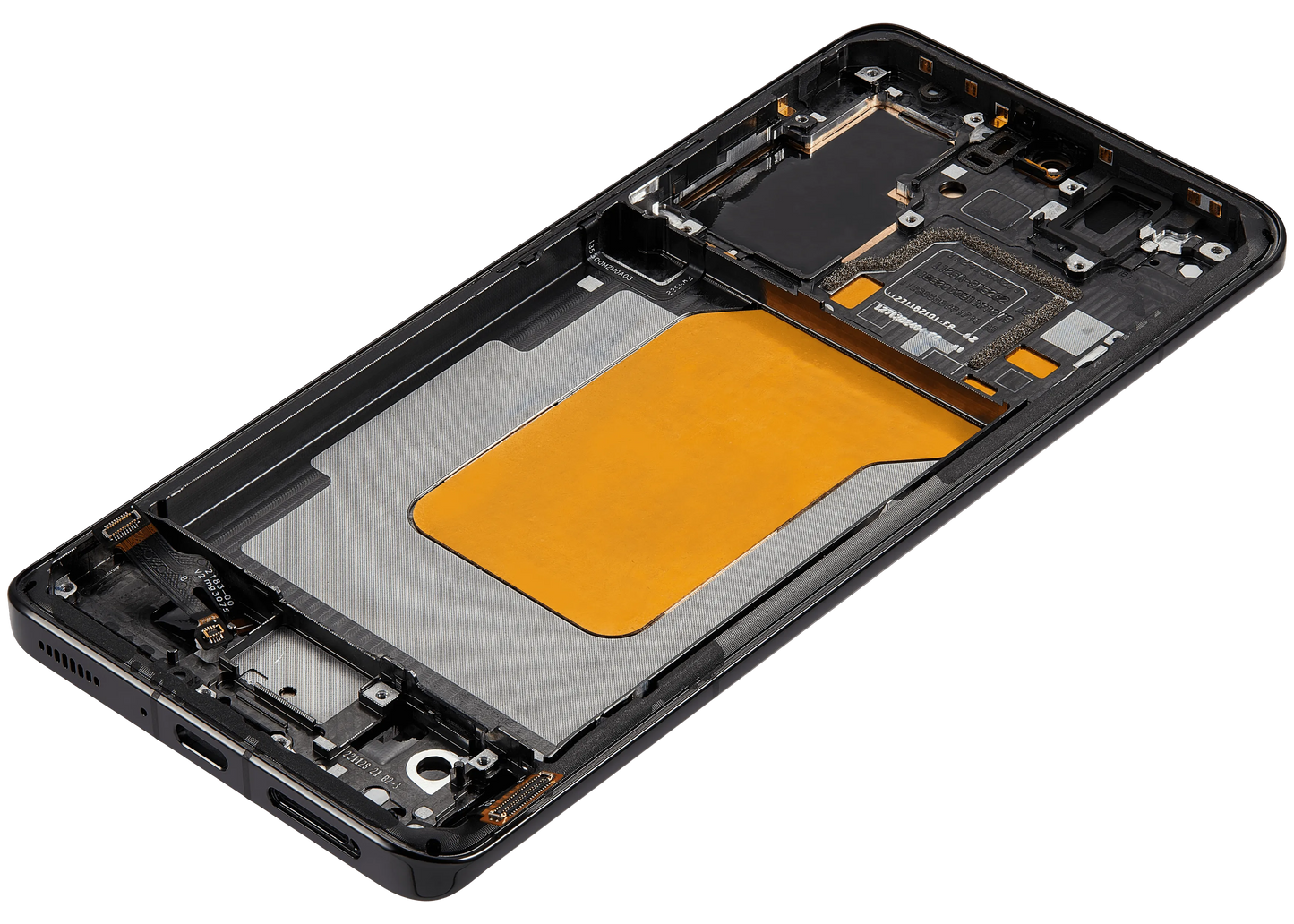 OLED Assembly With Frame For Xiaomi 13 Pro (Aftermarket Plus) (Black) – phone repair part product angle – OLED Display Replacement for phone repair