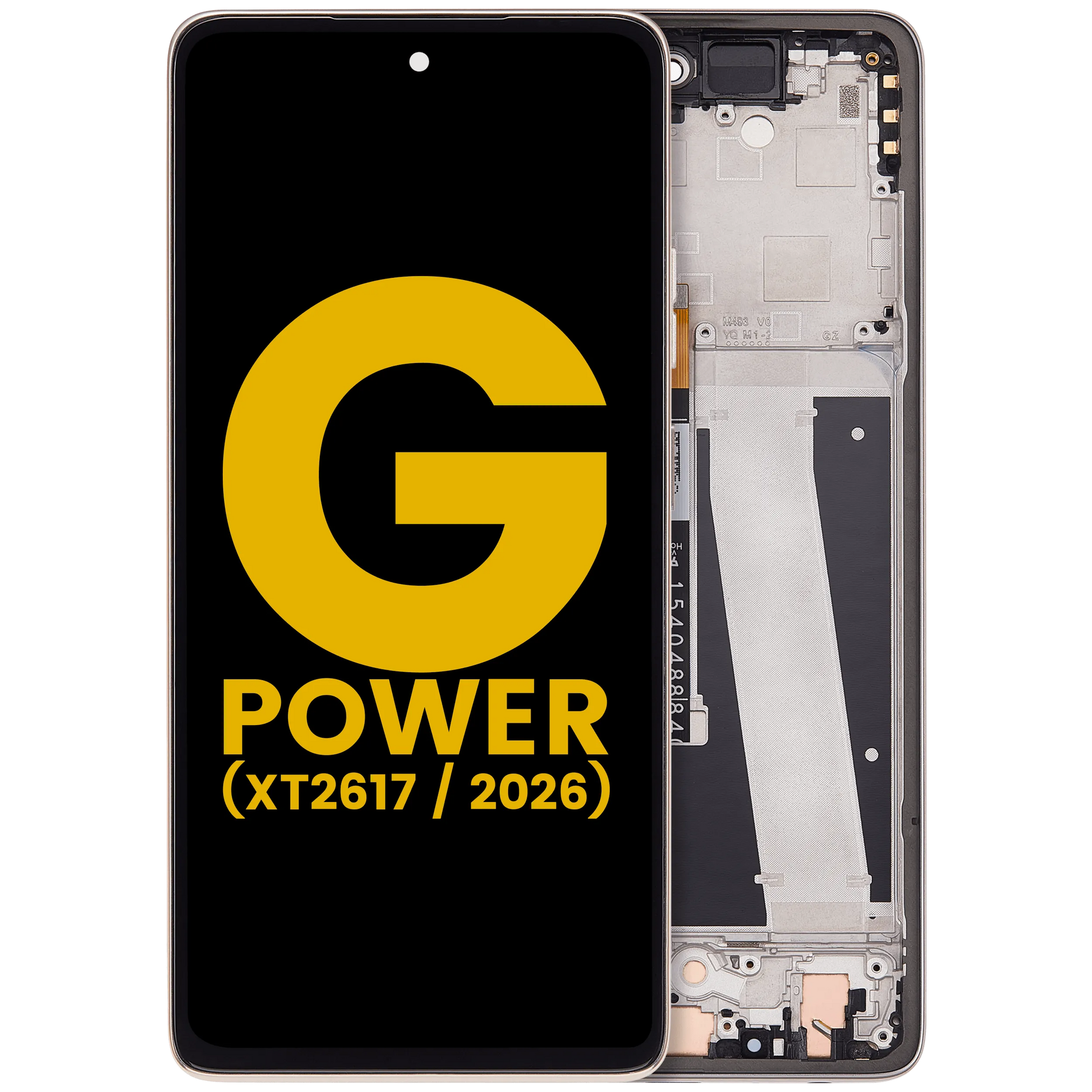 LCD Assembly With Frame For Motorola Moto G Power 5G (XT2617 / 2026) (Refurbished) (Pure Cashmere) replacement part SKU 107182228447 image 1