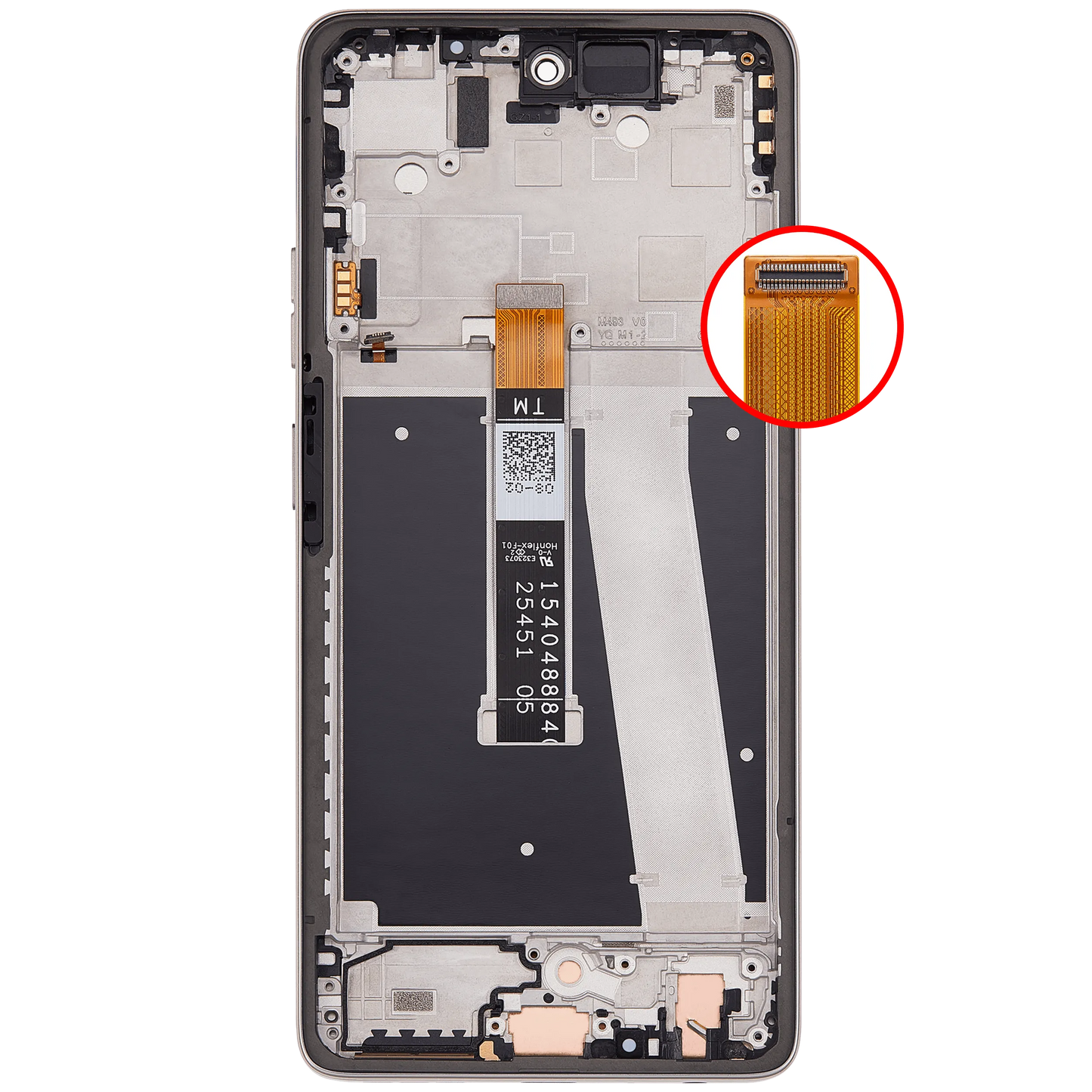 LCD Assembly With Frame For Motorola Moto G Power 5G (XT2617 / 2026) (Refurbished) (Pure Cashmere) replacement part SKU 107182228447 image 7