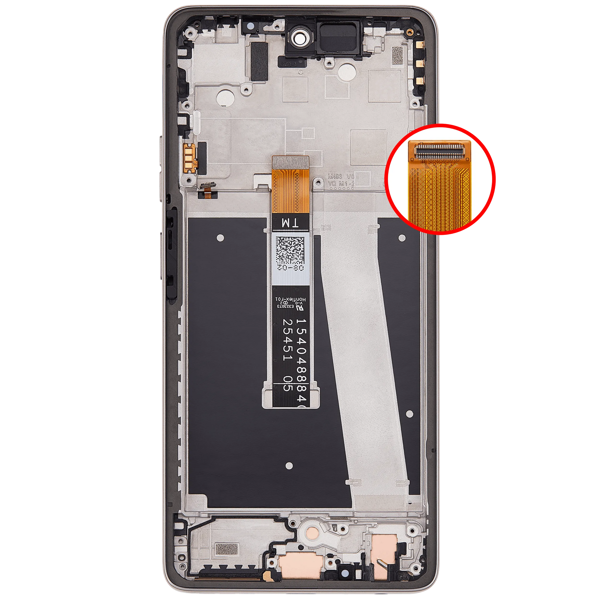 LCD Assembly With Frame For Motorola Moto G Power 5G (XT2617 / 2026) (Refurbished) (Pure Cashmere) replacement part SKU 107182228447 image 7